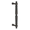 thumbnail image 2 of Baldwin 4489050 4 in. Estate Center to Center Bar Cabinet Pull, Satin Brass & Black, 2 of 6
