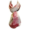 thumbnail image 4 of Wrapables® Lightweight Infinity Scarf, Red Square, 4 of 7