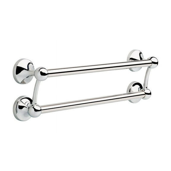 Delta 6.5" Towel Bar with Assist Bar, Stainless Steel