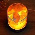 thumbnail image 5 of Jinsinto Natural Himalayan Salt Lamp, USB Powder Salt Crystal Rock Lamp Good, 5 of 5