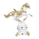 thumbnail image 5 of Estatua de caballo de resina, estatua de figura de caballo, regalos para amantes de los caballos, estatua de caballo, estantería para el hogar, adorno 24 x 27 x 11 cm, 5 of 8