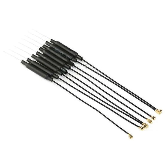 OOTDTY 10Pcs 24GHz WIFI Antenna 3DBI IPEX Welded Connector 15CM Brass Inner Aerial WiFi Antenna