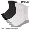 thumbnail image 2 of Calcetines de trabajo STANLEY para hombre, 8 pares, gruesos y acolchados, largos, 2 of 7