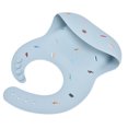 thumbnail image 3 of Baberos de silicona unisex para niños pequeños Baberos para bebés Recogedor de alimentos ajustable para bebés de 1 a 3 años, 3 of 14