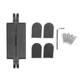 thumbnail image 2 of Bisagra de Puertas, mate ni terminado Fuerte Carga de Carga Puerta Escondida Aleació de Zinc para Puerta de Madera, 2 of 7