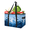 Multicolor 3, variant on CURLYOOT Underwater World Reusable Grocery Bag, Foldable Shopping Tote Bag with Reinforced Handles, Large Kitchen Grocery Bags for Shopping Groceries Picnic