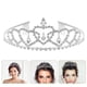 thumbnail image 2 of KAKOWELY Corona de fiesta, tocado, corona de novia, corona de novia para boda, corona decorativa para niña, 2 of 5