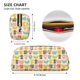 thumbnail image 3 of Uemuo Vintage Cup Printed Leather Pencil Case, Pencil Pouch, Portable Pencil Bag, Pen Case for& Office, 3 of 7