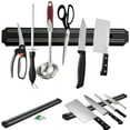 thumbnail image 1 of DEELLEEO Magnetic Knife Strips  15 inch Multipurpose Magnetic Knife Holder  Knife Bar  Knife Rack  Knife Strip  Kitchen Utensil Holder  Tool Holder  Magnetic Tool Organizer, 1 of 7