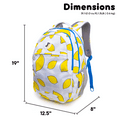 thumbnail image 7 of JWorld Amacok Clear Mini Backpack for Teenager, Transparent PVC, Multicolor, 7 of 7