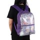 thumbnail image 5 of Mochila portátil de moda para niños, mochila de viaje con lentejuelas, linda estudiante para niñas, color morado, 5 of 9