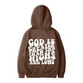 thumbnail image 4 of Jesus Hoodie for Men Fall Relaxed Fit Letter Print Hoodie Long Sleeve Hop Streetwear Hoodie for Men, 4 of 4