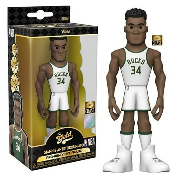 Funko GOLD NBA Giannis Antetokounmpo CHASE [White Uniform] 5" Figure