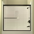 thumbnail image 3 of Arizona Shower Door ET16657CHCLR 57.38 x 66 in. ETE Euro Tub Enclosure Shower Door with Showerhead Right - Chrome, 3 of 6