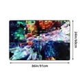 thumbnail image 3 of Glitch Distortion Art Rugs Doormat, Non-Slip Machine Washable Carpets Floor Door Mat , 36" x 24", 3 of 7