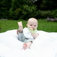 thumbnail image 2 of green sprouts Stay-Dry Everyday Bibs (10pk)-Blue Set-3/12mo, 2 of 4