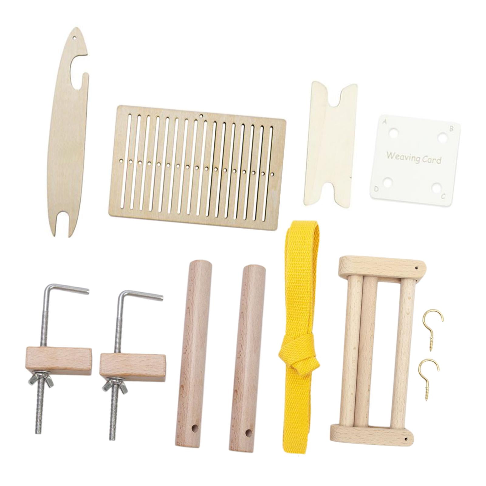 BLESIYA Peg Loom Jig Bracelet Maker Weaving Loom Pegs Yard Warping Weaving Loom Kits B