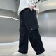 thumbnail image 2 of Odeerbi 9-17 Años Niños Cargo Pantalones Softshell Impermeable Pantalones Windbreaker Parte Inferior Color Sólido Casual Straight Leg Trabajo Pantalones Con Bolsillo, 2 of 6