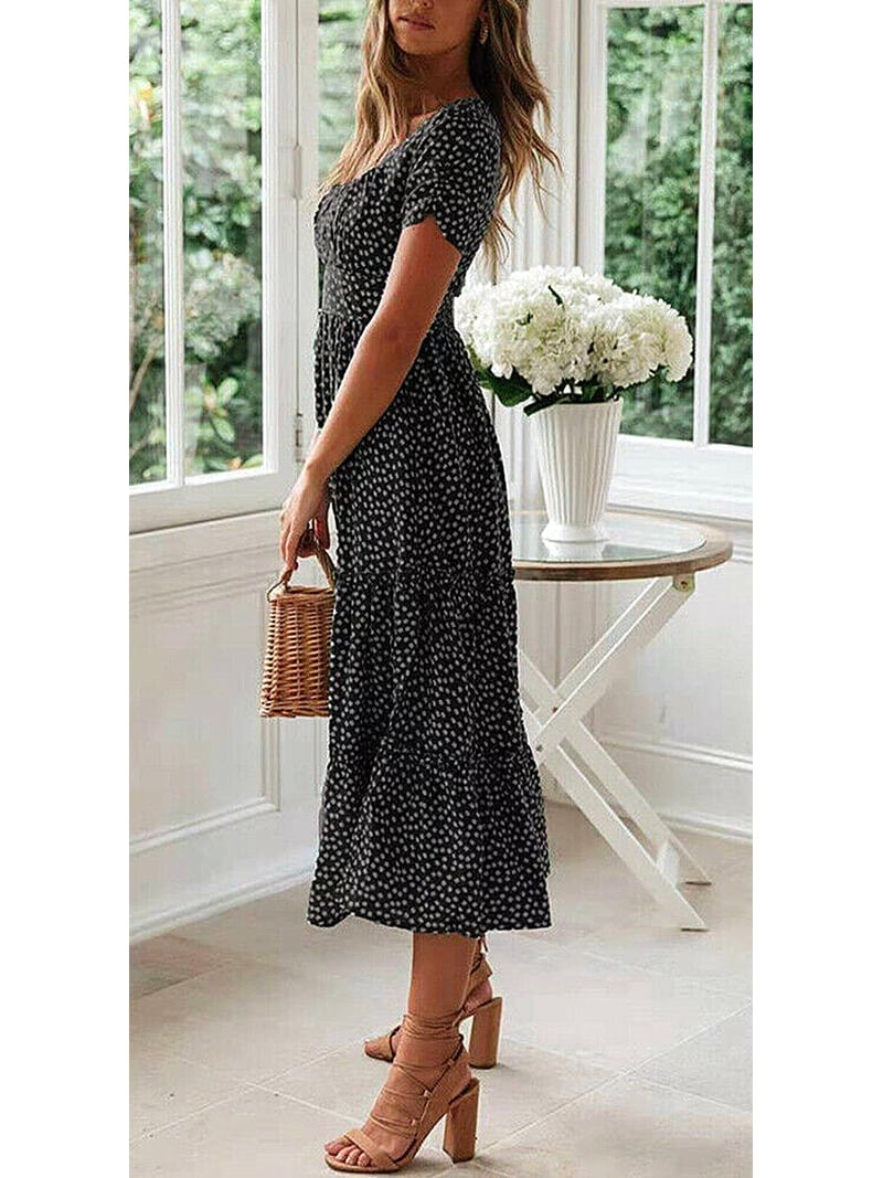 black short dress off shoulder Petal and Pup Women's Messina Off Shoulder Mini Dress