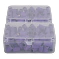 thumbnail image 2 of Bandas de Lijado para Taladros de Uñas Nikou Grano Fino 240 Estuche Morado, 2 of 15