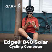 Garmin Edge 840 Solar, Compact GPS Cycling Computer, Device Only (010-02695-20)