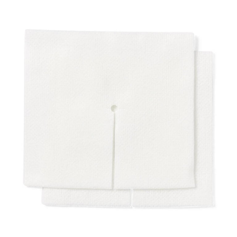 Medline Sterile Non-Woven Gauze Drain Sponges 4x4 In | 6-Ply | Box