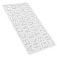 thumbnail image 4 of Molde de silicona para chocolate Jadeshay con patrón de números y letras en inglés, 4 of 12