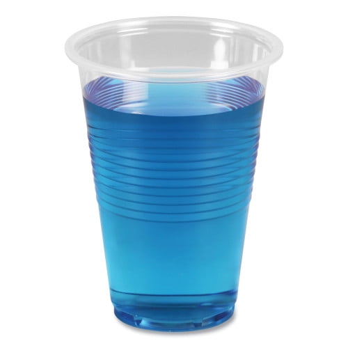 Boardwalk Translucent Plastic Cold Cups, 16 oz, Polypropylene, 50/Pack, Each