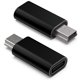 thumbnail image 1 of Adaptador USB C a mini USB 2.0 HieBee tipo C hembra, paquete de 2, 1 of 5