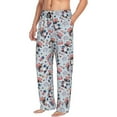 thumbnail image 6 of Naloa I Love USA Pajama Pants Men, PJ Bottoms, Sleep & Lounge Pants-XX-Large, 6 of 6