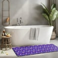 thumbnail image 2 of Purple Cartoon Unicorn Rainbow Crown Kitchen Rug Mat,Kitchen Runner Rugs Non Skid Washable,Decorative Kitchen Floor Mats for Kitchen,Sink,Laundry,17"x47.2", 2 of 7