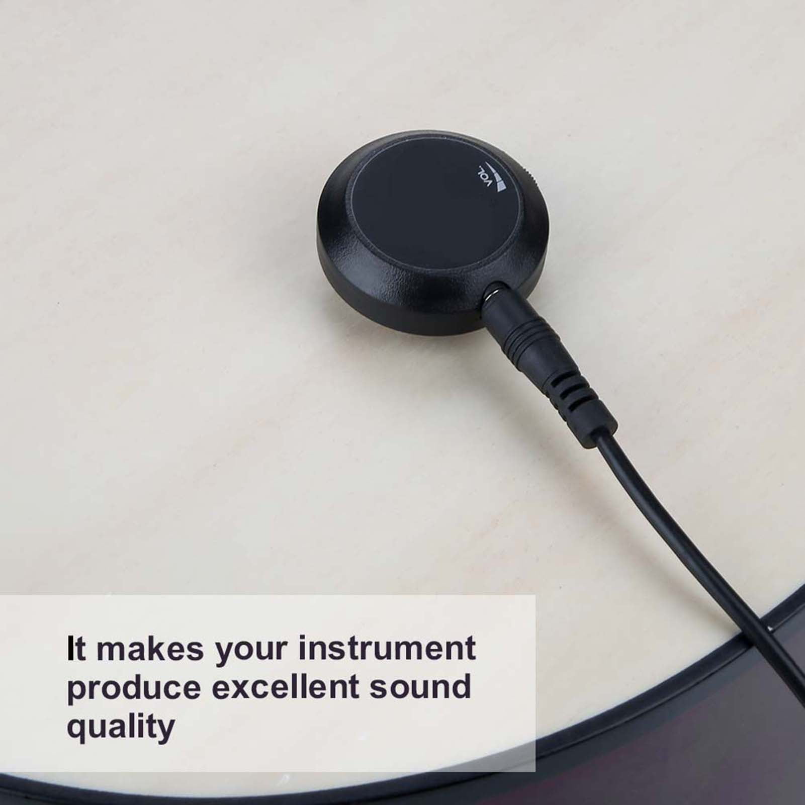 Mini Piezo Pickup Contact Microphone Transducer for Acoustic Guitar Violin Ukelele