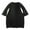 Black1, variant on Maean Oversized Tshirts for Mens Short Sleeves Casual Loose Color Block Baggy Streetwear Tee Shirts