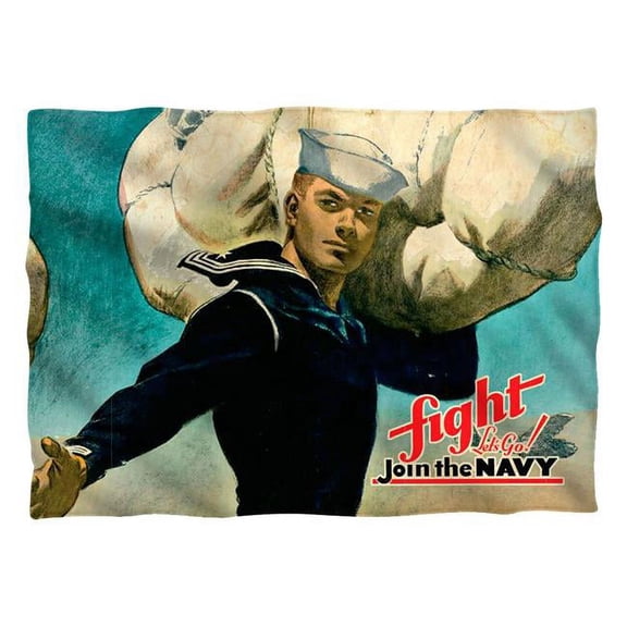 Navy Pillowcase