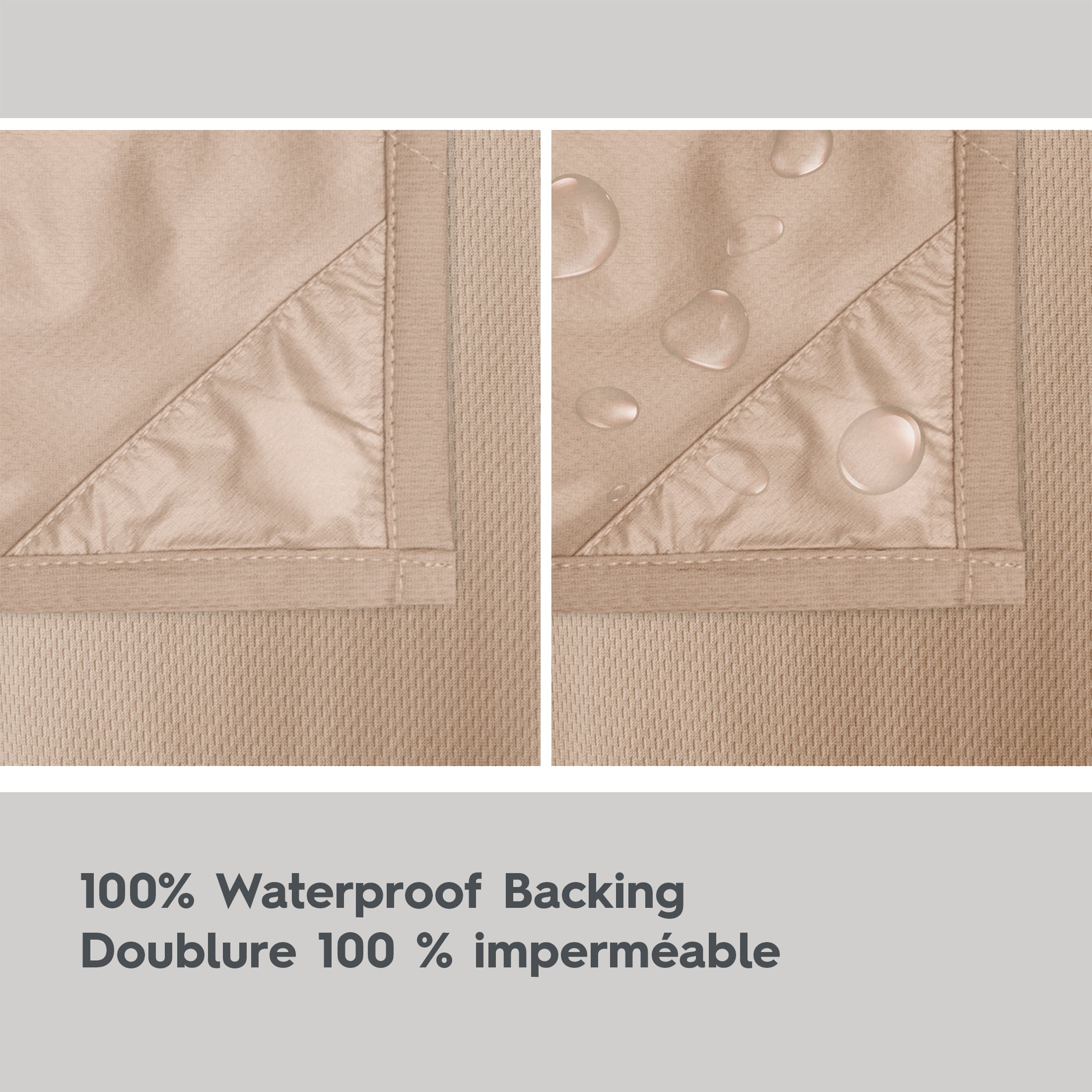 Better Homes & Gardens Waterproof Fabric Shower Liner