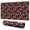 Dark Christmas Animal, variant on Long Mouse Pads for Desk,Dark Christmas Drink and Cookie Pattern Desk Mats on Top Of Desks, Desk Mouse Pad Extra Large with 3mm Non-Slip Base and Stitched Edge for Gaming,Office,Work,Home 31.5x11.8in