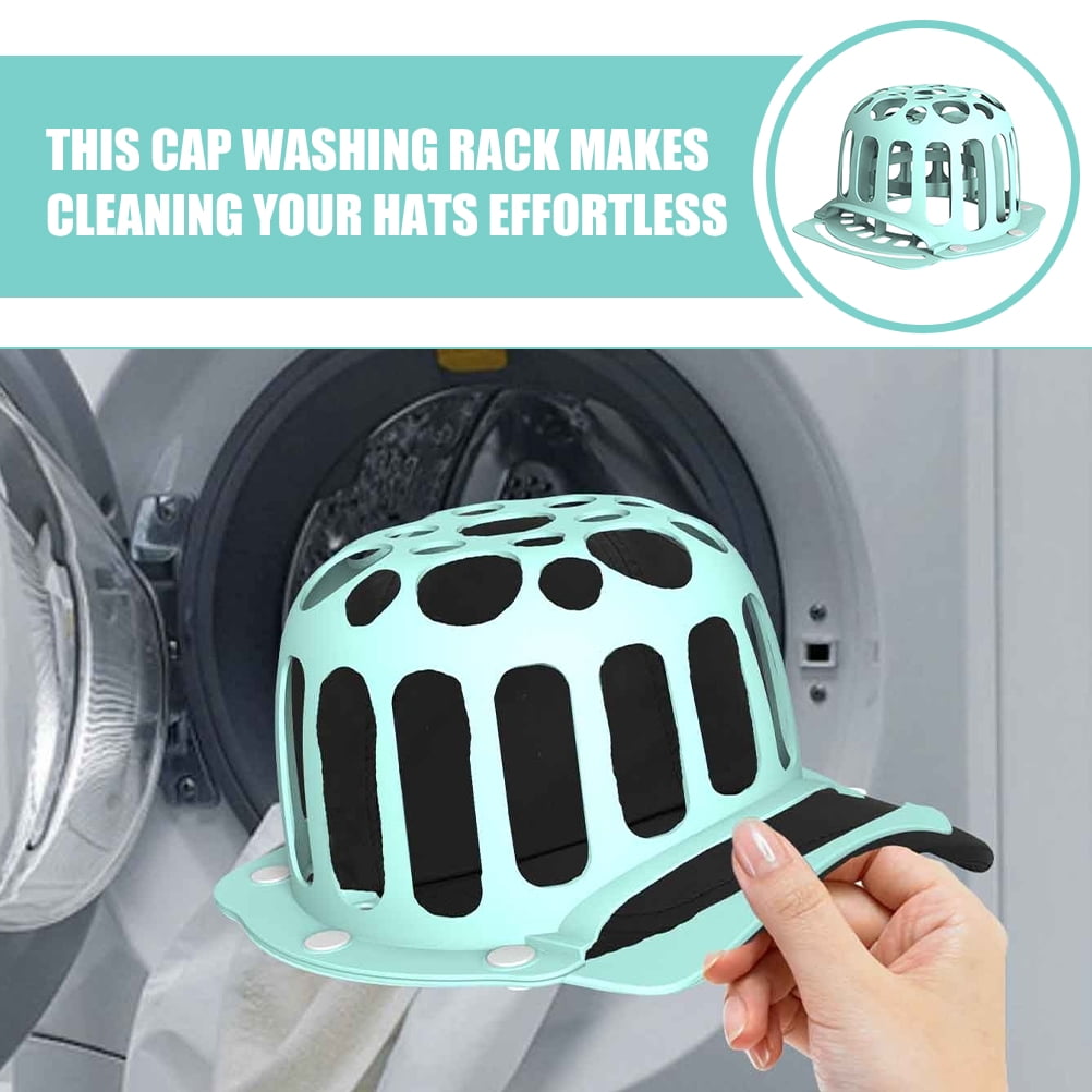 GOOHOCHY Baseball Caps Washer Hat Washer Frame Washing Cage Hat Shaper Cleaning Protector Racks Laundry Wash Protector For Washing Machine Dishwasher