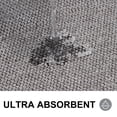 thumbnail image 5 of Alfombrilla de baño, alfombrillas de baño ultrafinas, alfombrillas de baño de goma para baño, de secado rápido, antideslizantes, lavables a máquina, se ajustan debajo de la puerta, alfombrillas de, 5 of 5