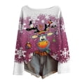 thumbnail image 4 of MHFRRA Sudadera con Capucha Sin Cabeza Atmosphere para Mujer Rosa Fuerte, 4 of 4