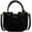 Black, variant on Drawstring Bucket Bag for Women PU Leather Tote Handbag Waterproof Shoulder Bag Crossbody Bag Fashion Top-handle Bag