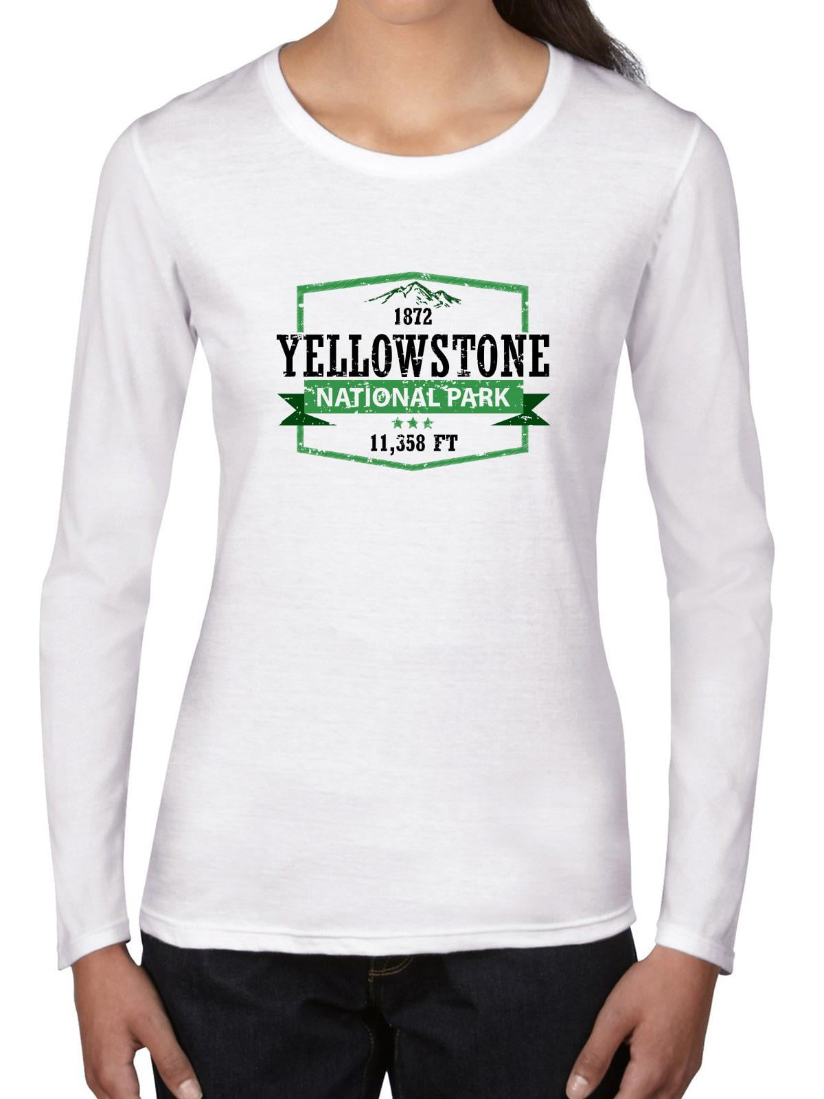 Hollywood Thread Yellowstone National Park Green Sign Est. 1872