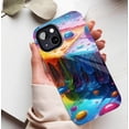 thumbnail image 5 of Vibrant Liquid Art Style iPhone Case for Art Lovers Back to School, Compatible with iPhone 11/12/13/14/15/16 (Pro Max/Plus), 5 of 9