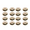 thumbnail image 1 of 2x Paquete de 8 alfombrillas universales con puntas para altavoces, amortiguador profesion, almohadilla de sonido de cobre de 25x5mm para Hugo Altavoces Spikes Pads Mats, 1 of 5