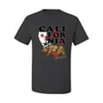 thumbnail image 2 of Wild Bobby, California Republic Cali Bear Pop Culture Men's Graphic T-Shirt, Charcoal, 5XL, 2 of 3
