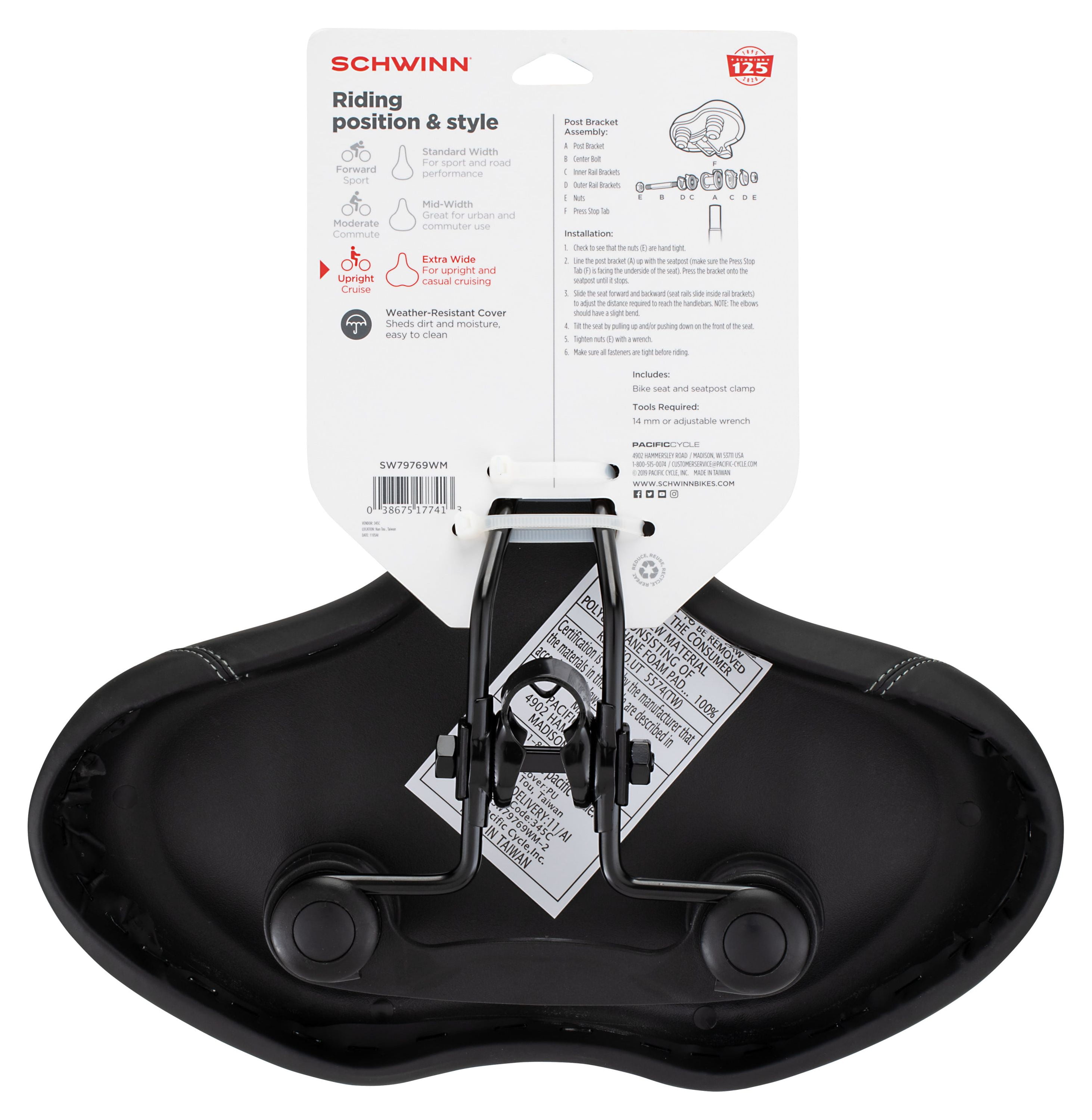Schwinn super midway cruiser bike seat new arrivals