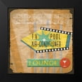 thumbnail image 2 of Grey, Jace 12x12 Black Modern Framed Museum Art Print Titled - TV, 2 of 5
