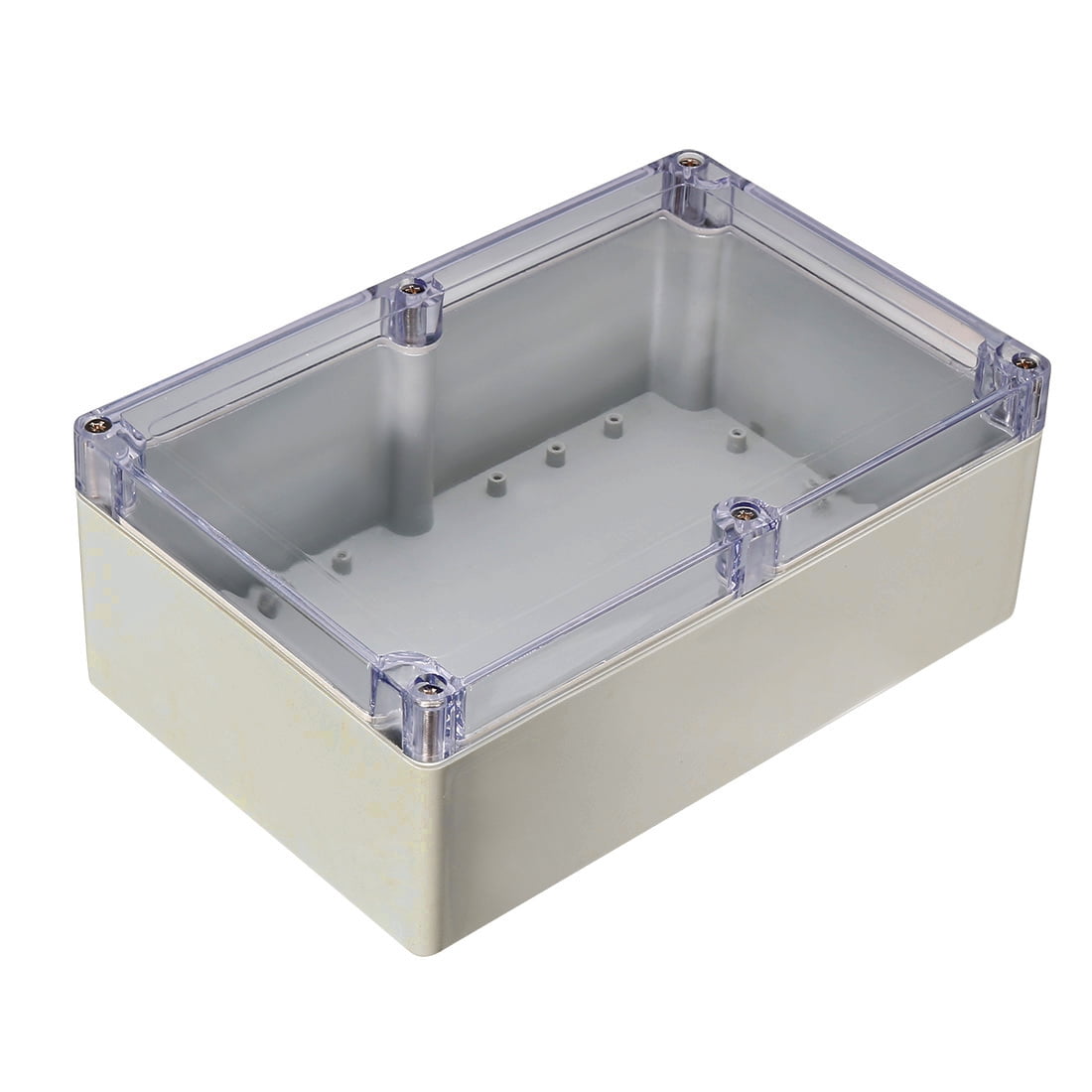 Unique Bargains 230*150*87mm Electronic ABS Plastic DIY Junction Box Enclosure Case Clear with Transparent Cover