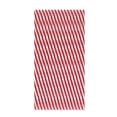 thumbnail image 2 of 100 Piece 8 Inch Reusable Plastic Thick Drinking Straws BPA Free Mason Jar Straws Transparent Small Stripe, 2 of 6