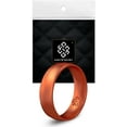 thumbnail image 4 of Copper Breathable Silicone Ring for Men and Women 4mm Bandwidth, 4 of 6