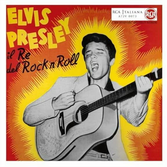 Elvis Presley Il Re Del Rock 'N' Roll (Vinyl Record) 12" Album Coloured Vinyl